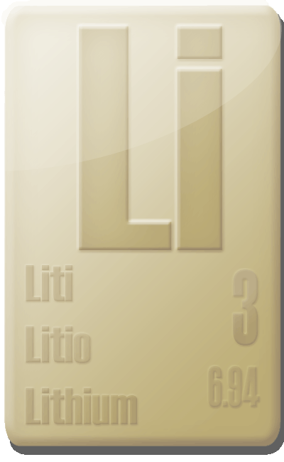 Liti /<br />
                                      Litio / Lithium